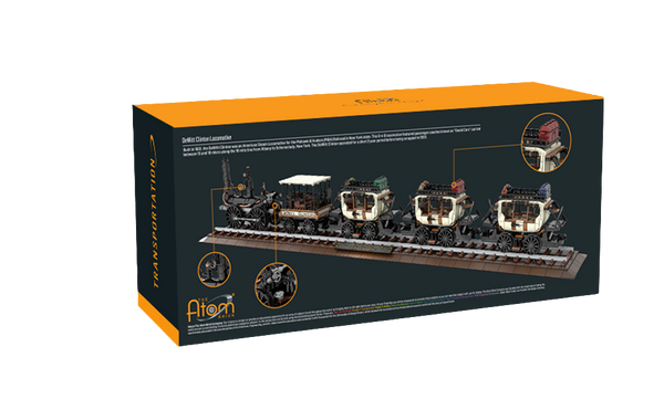 鉄道模型 The DeWitt Clinton HOScale ElectricTrain DeWitt Clinton Locomotive - The Atom Brick