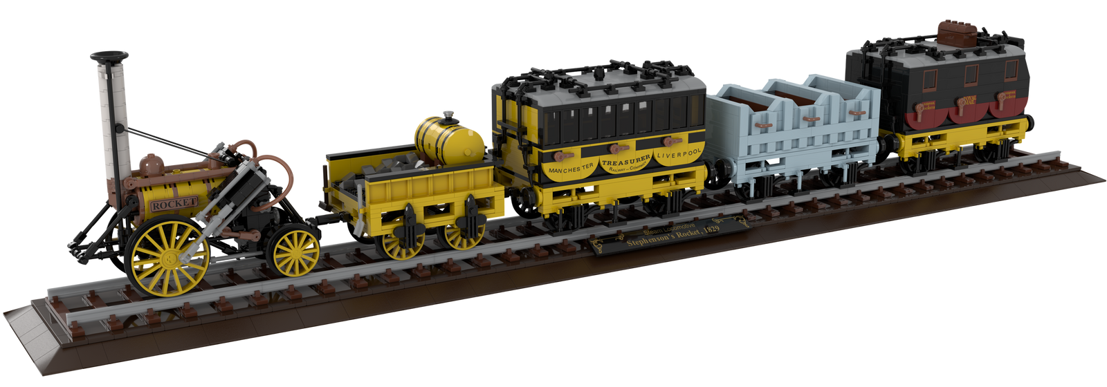 Stephenson's Rocket Locomotive