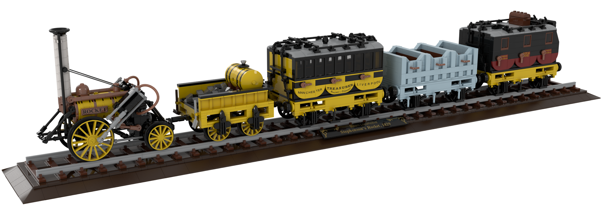 Stephenson's Rocket Locomotive