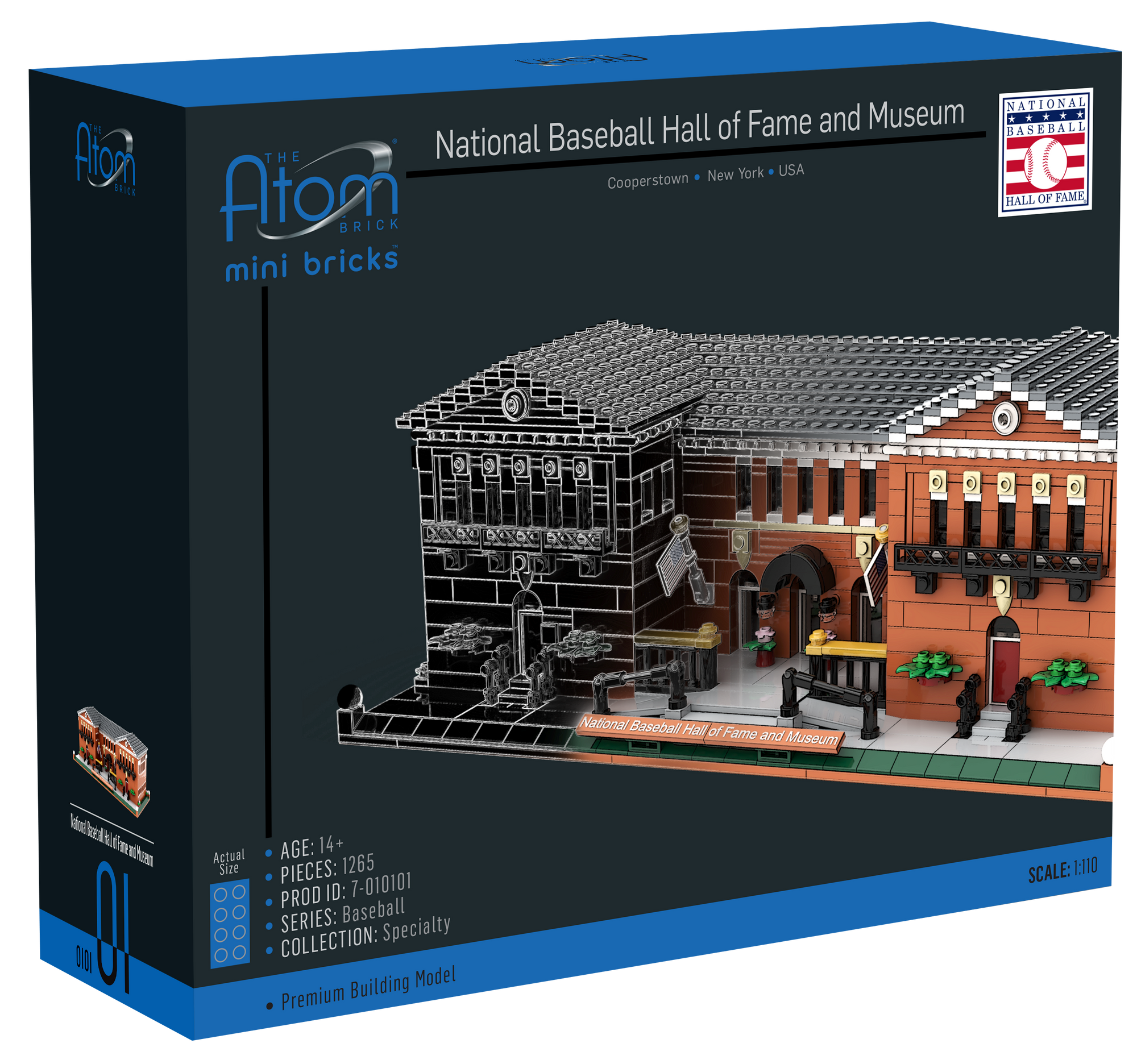 National Baseball Hall of Fame and Museum - The Atom Brick